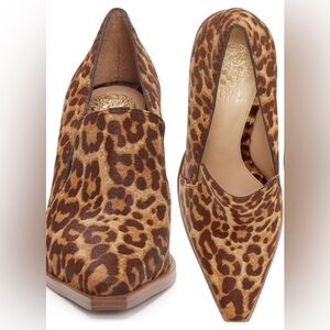 Vince Camuto NWB Wevenly Leopard Bootie 7.5
